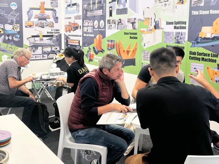 智領未來 | 達鋒機械2025意大利維羅納國際石材展圓滿收官